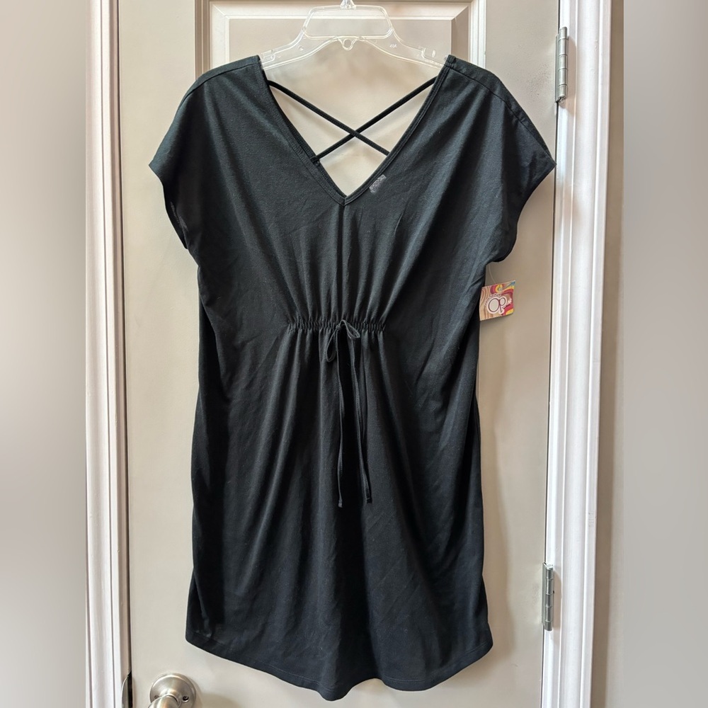 OP Black Swimsuit Cover-up